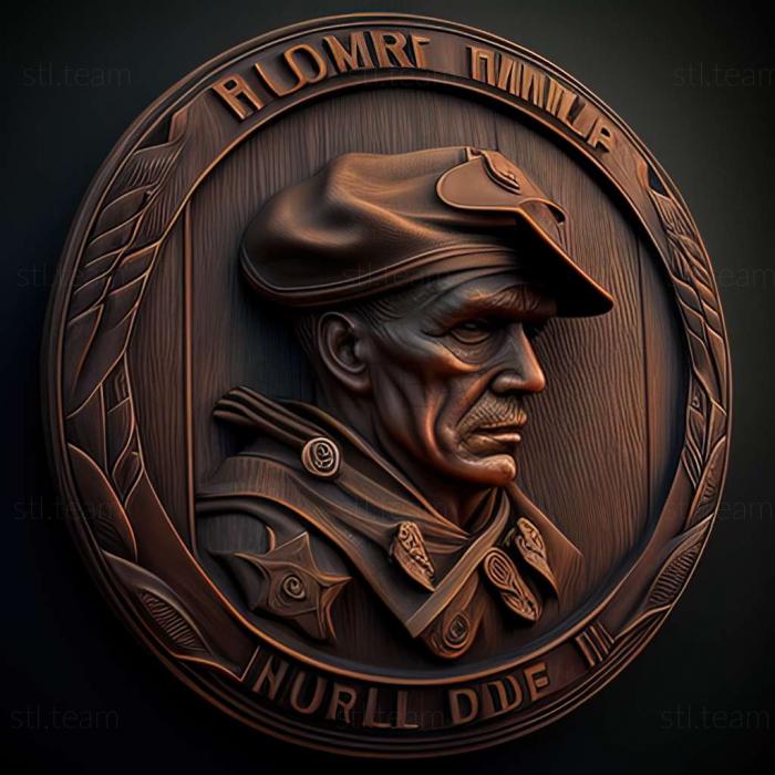 3D model Medal of Honor Frontline game (STL)